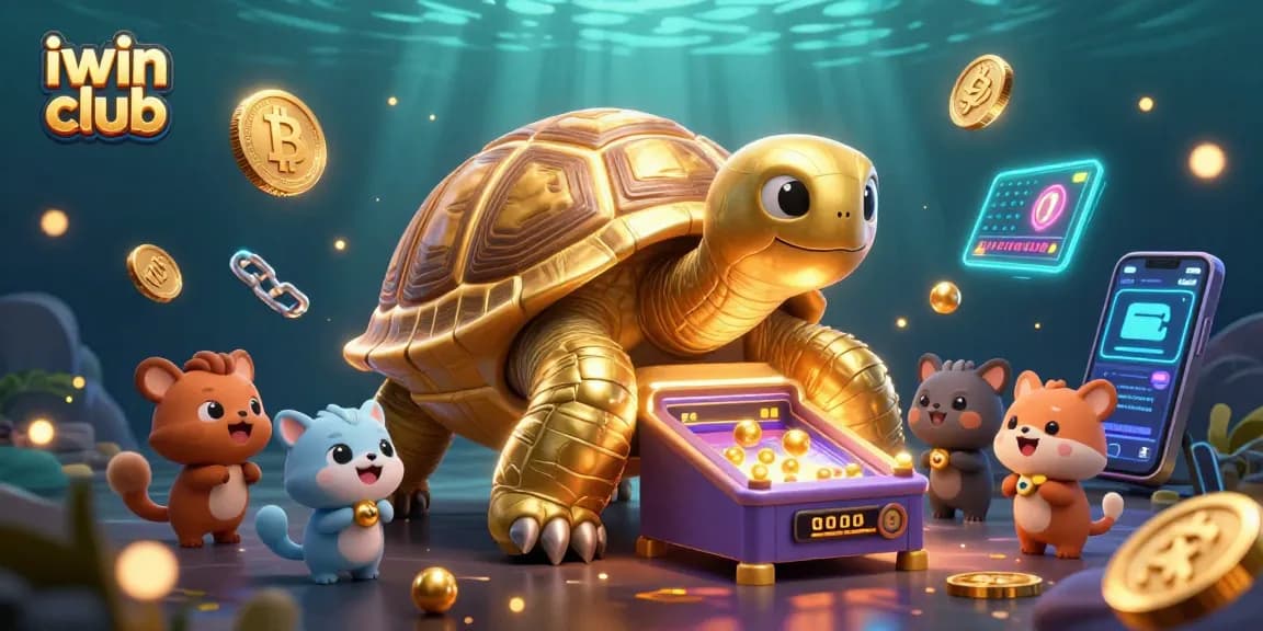 Engage in thrilling moments at iwin club with a vibrant casino-themed illustration.