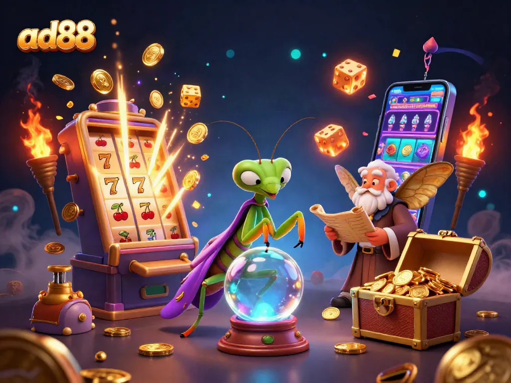 Spin the reels at ad88 with vibrant casino elements and enchanting characters.