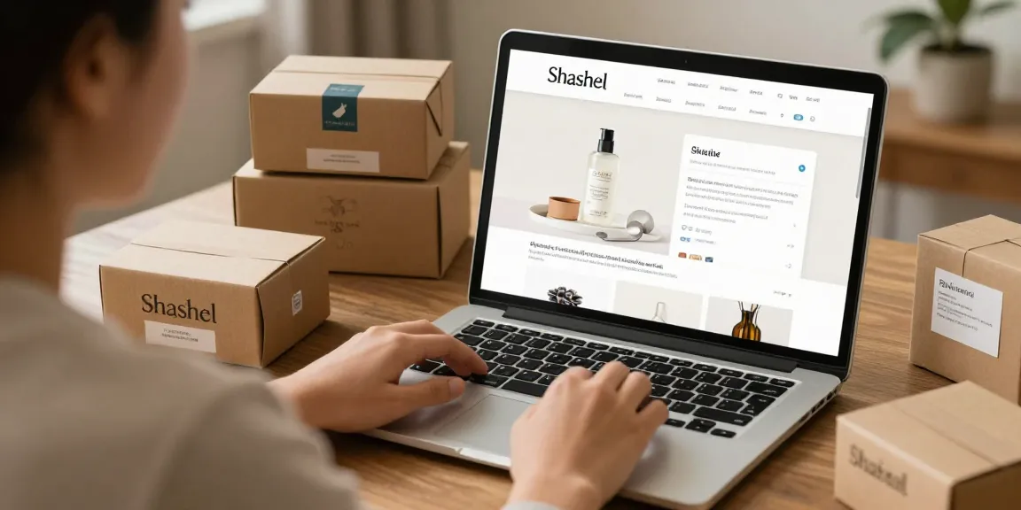 Shashel product review scene in an online shopping platform with great deals and buyer's guide.