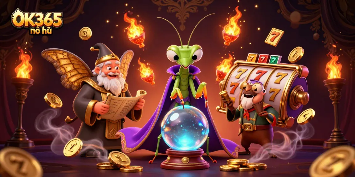 Engage with OK365 nổ hũ and experience thrilling jackpot wins in vibrant casino art.