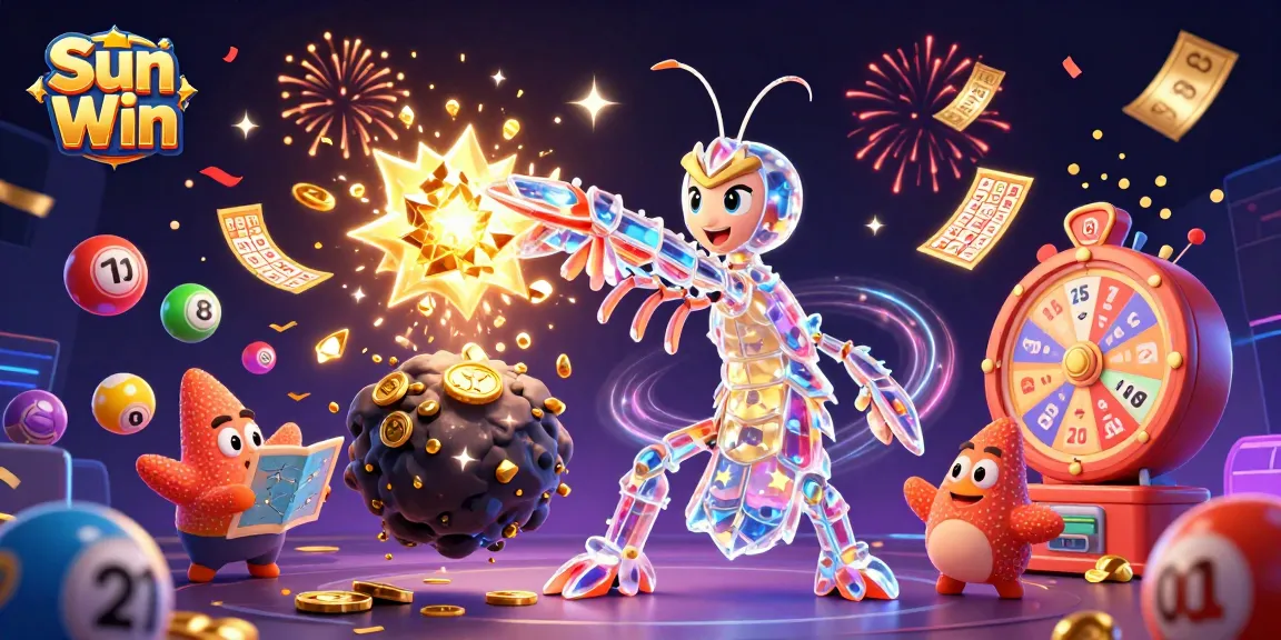 Engage with thrilling Sun Win casino action in a vibrant, galactic gaming world filled with excitement.