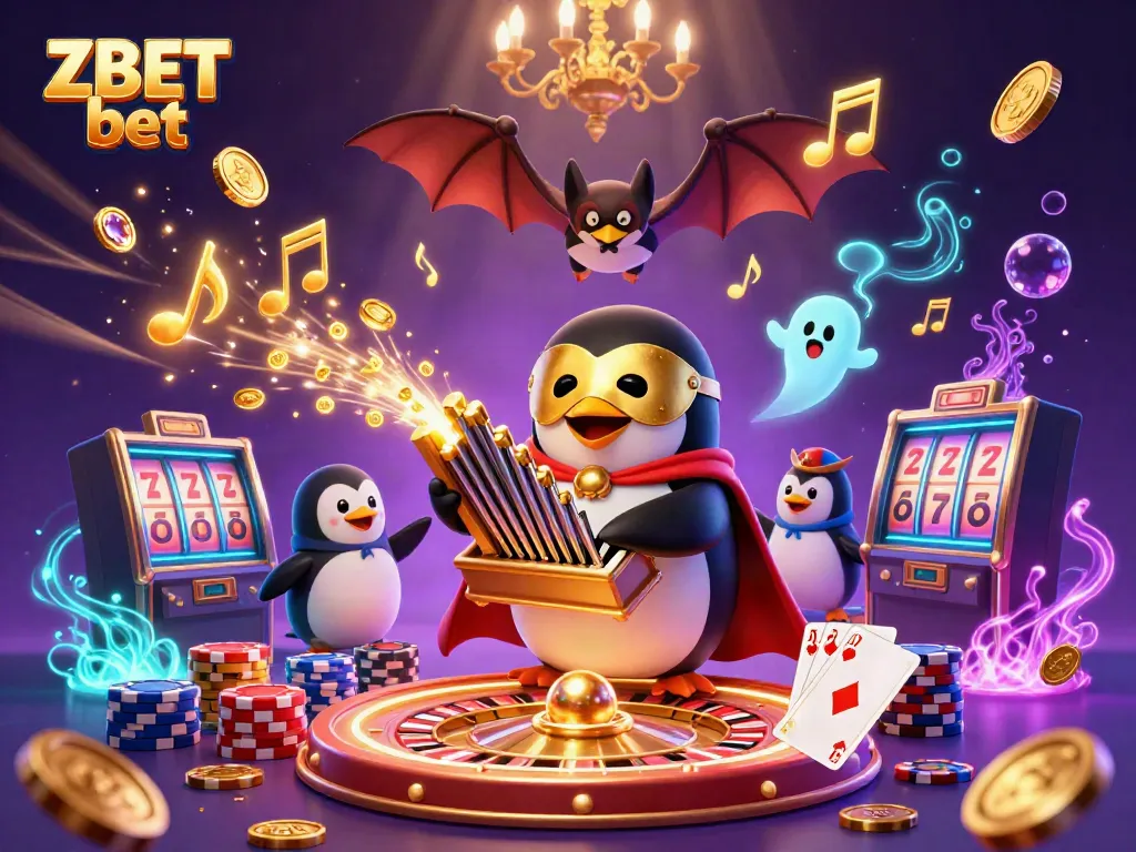Experience thrilling gaming adventures with ZBET bet as cartoon characters and casino-themed elements come to life in dazzling detail.