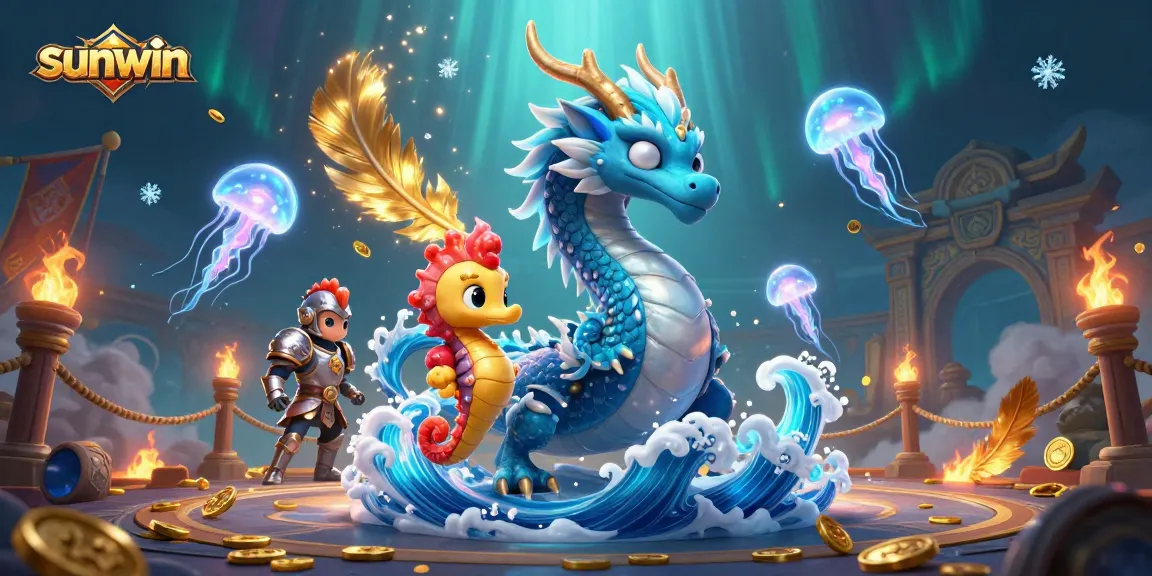 Experience thrilling gaming adventures with sunwin in an ultra-detailed, vibrant casino-themed illustration