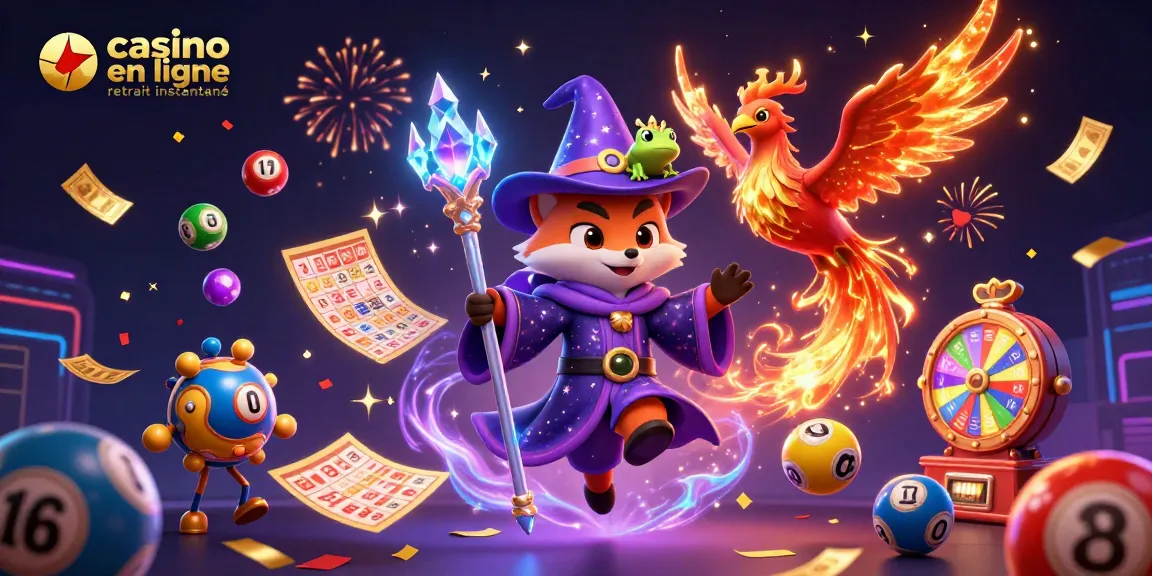 Découvrez l'univers magique du casino en ligne retrait instantané avec un casino animé et éblouissant.