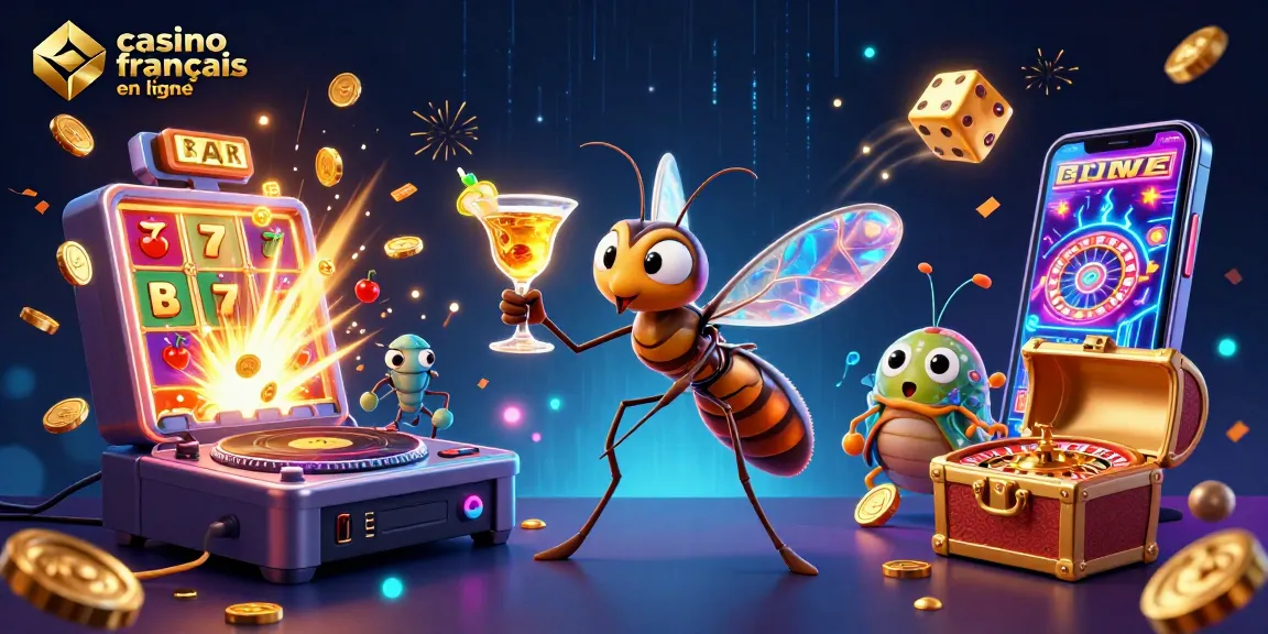 Jouez à des jeux dans un casino français en ligne avec des personnages animés captivants.