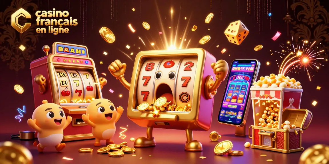 Jouez au casino français en ligne avec des machines à sous et des gains explosifs de pièces d'or.